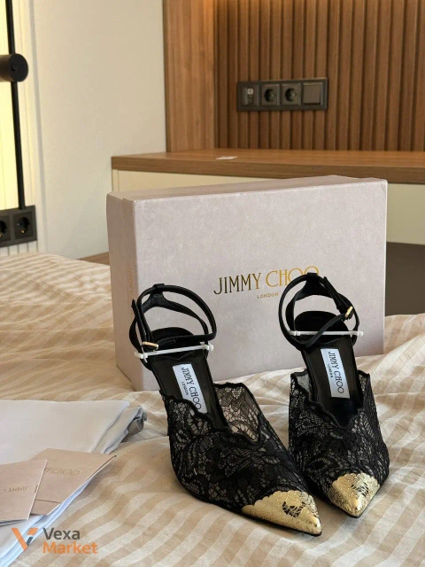 Туфлі Jimmy Choo жіночі чорні люкс