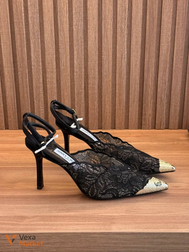 Туфлі Jimmy Choo жіночі чорні люкс — фото 3