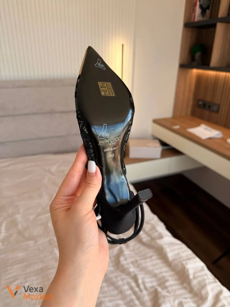 Туфлі Jimmy Choo жіночі чорні люкс — фото 5