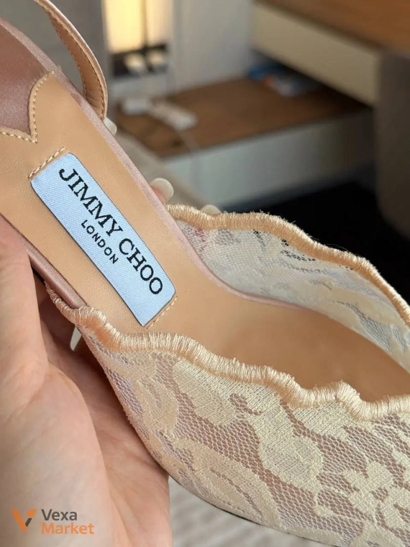 Туфлі Jimmy Choo жіночі мереживні — фото 5