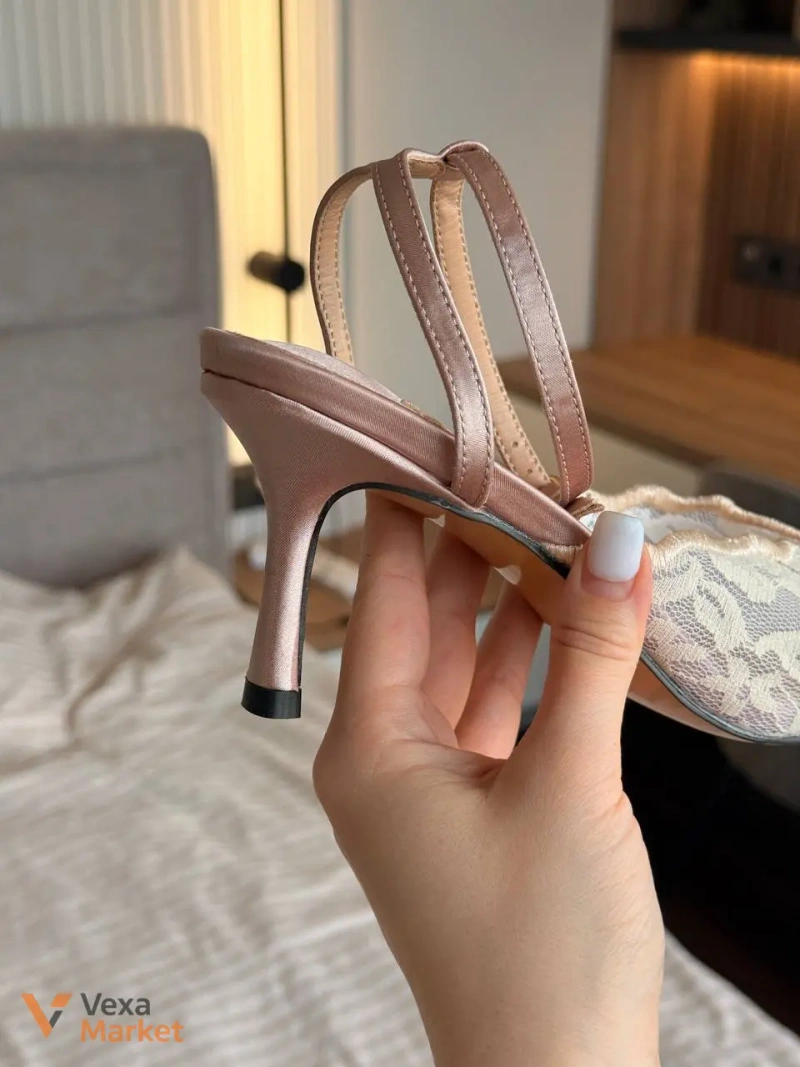 Туфлі Jimmy Choo жіночі мереживні — фото 8