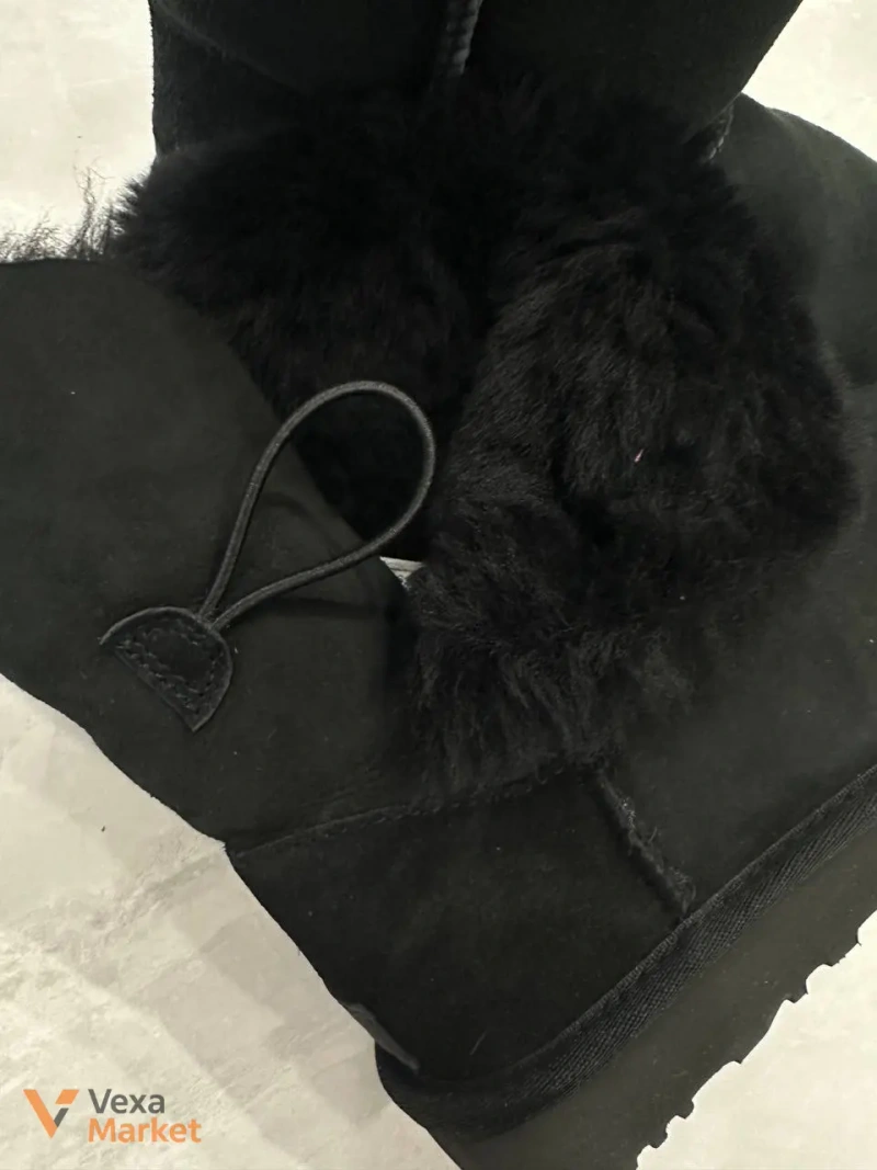 Ugg замшевые ботинки с мехом, стелька 23 см — фото 2