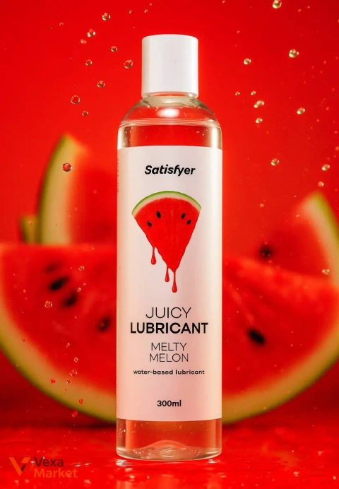 Універсальний лубрикант Satisfyer Juicy Lubricant Melty Melon на водній основі 300мл