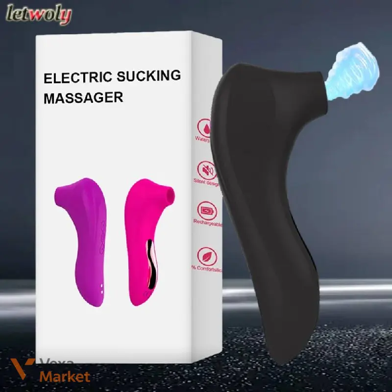 Вакуумно-хвильовий вібратор Sucking Massager — фото 2