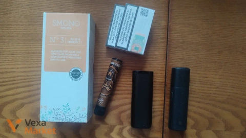 Вапорайзер Smono No 3 та пристрої IQOS, GLO, стіки Heets