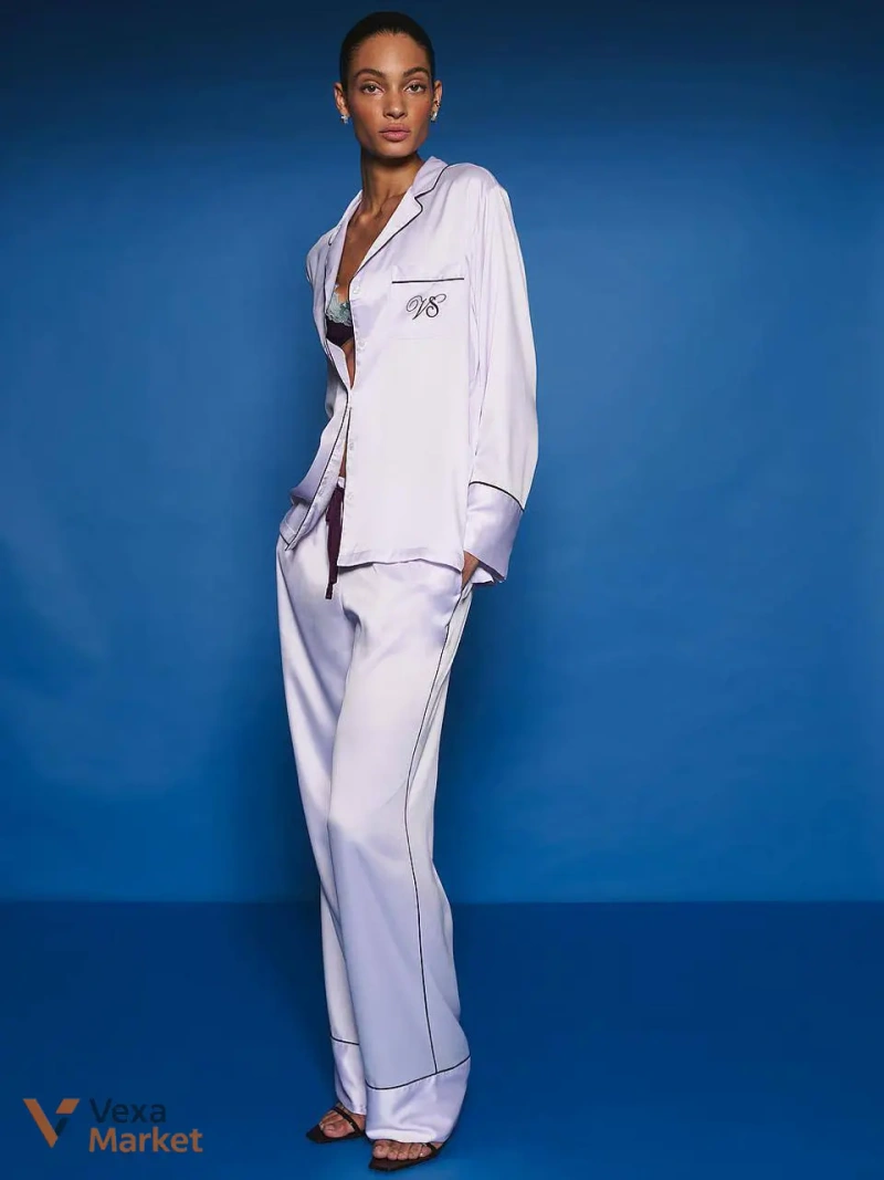 Victoria's Secret Піжама сатинова — фото 6