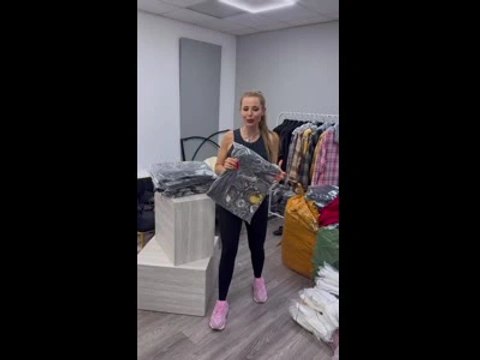 Джинсовий бомбер One Size з принтом