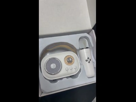 Портативна Bluetooth колонка для караоке з мікрофоном