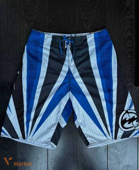 Vintage Billabong Samurai Andy Irons board shorts, size 32