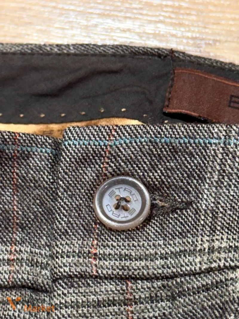 Vintage Etro Wool Pants Women's Size 38 — фото 7