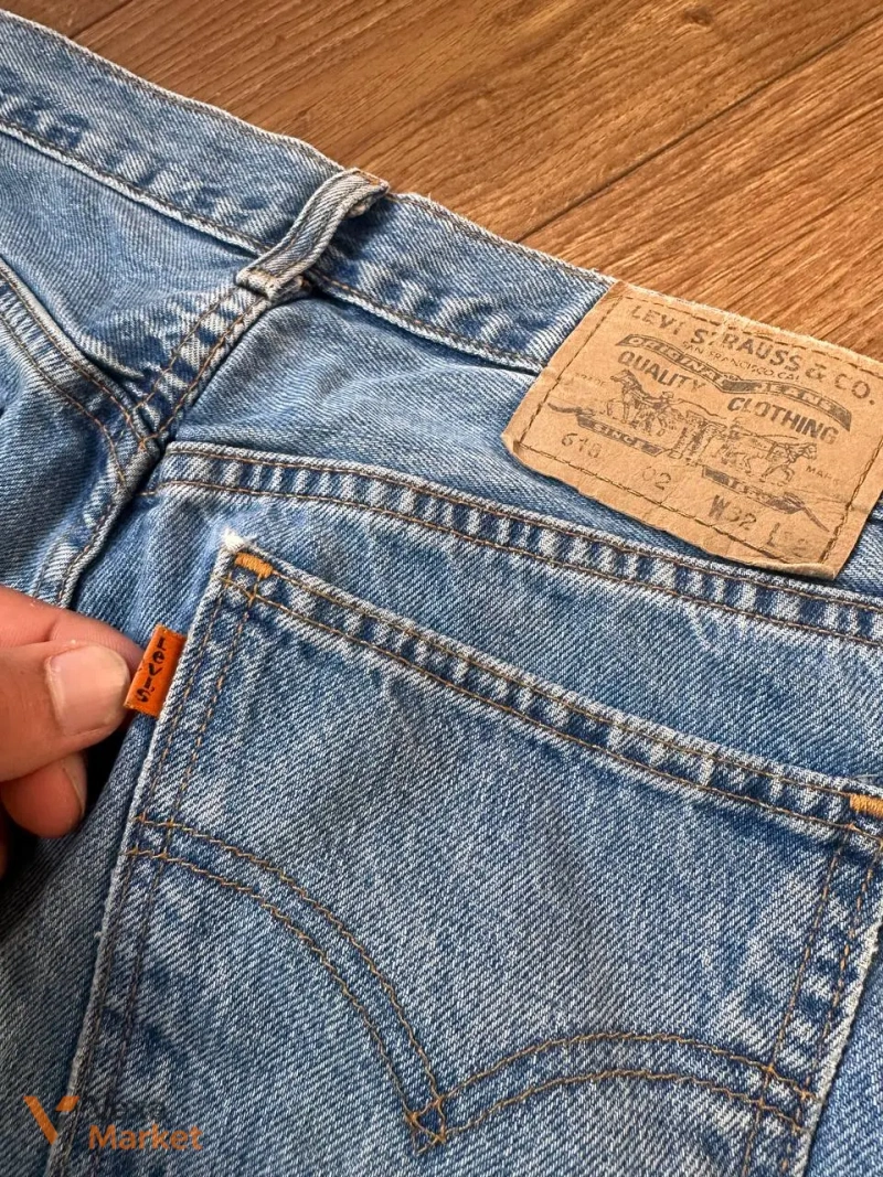Vintage Levi's Orange Tab джинси 90-х — фото 2