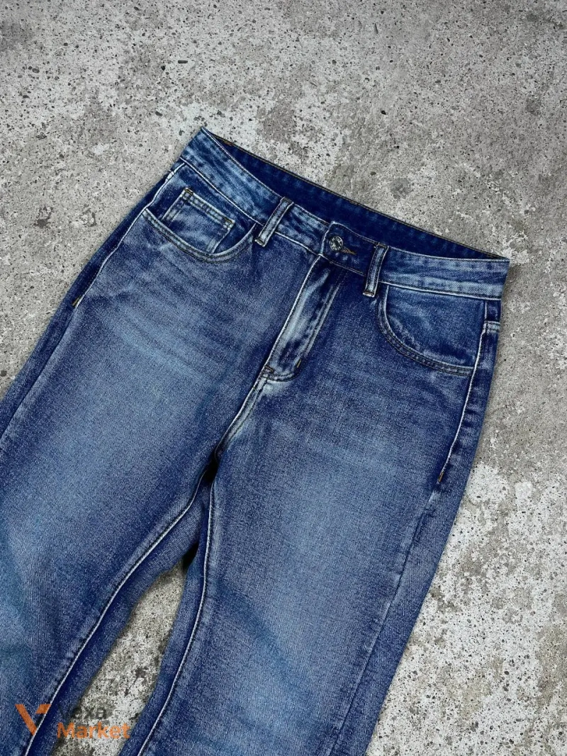 Вінтажні джинси bootcut у японському стилі Y2K — фото 2