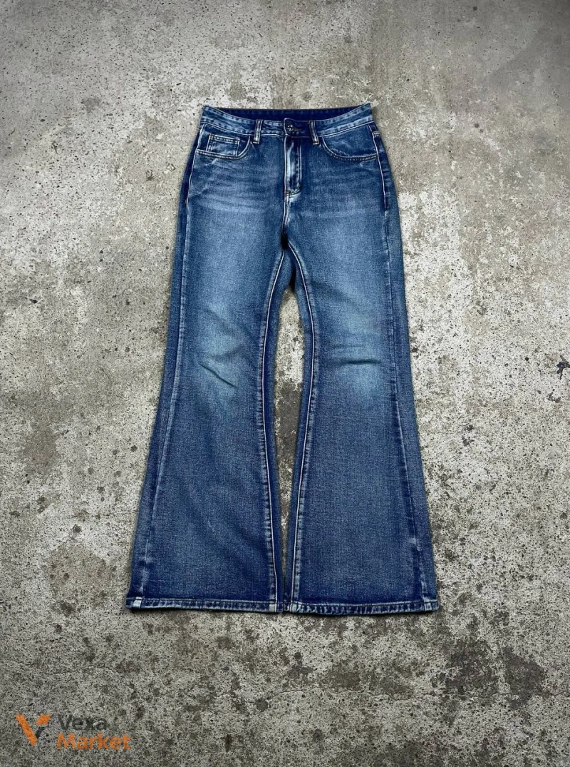 Вінтажні джинси bootcut у японському стилі Y2K — фото 3