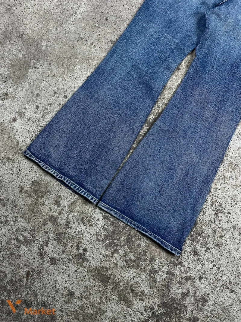 Вінтажні джинси bootcut у японському стилі Y2K — фото 5