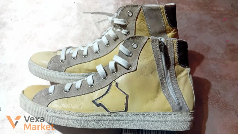 Високі кросівки Adidas Drop Step 44 розмір натуральна шкіра — фото 5