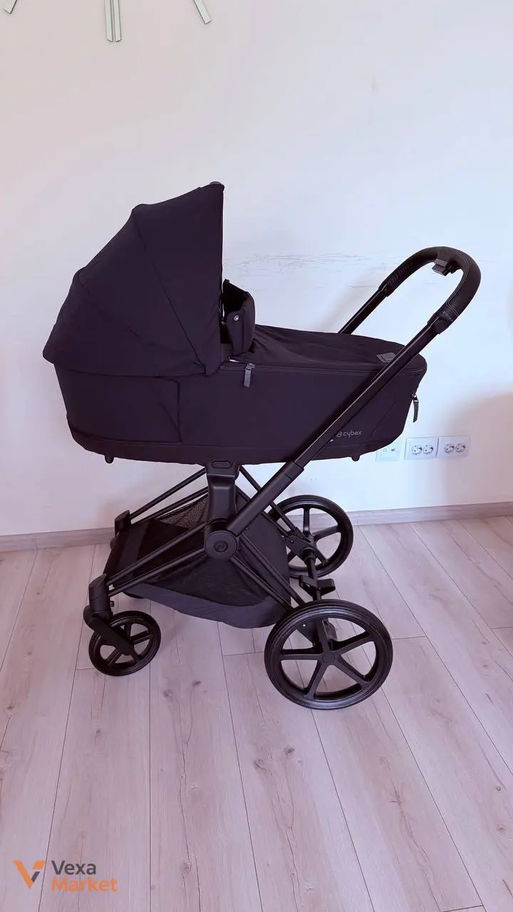 Візок Cybex Priam 4.0 4в1 шасі matte black — фото 2