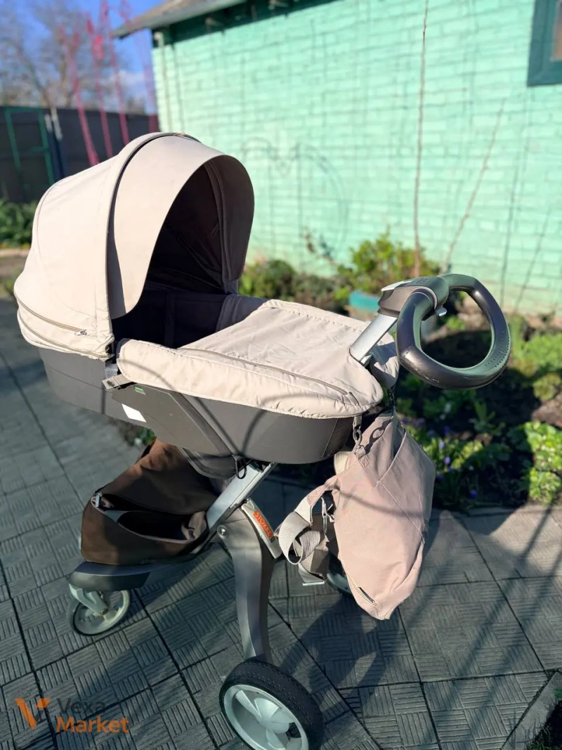 Візок Stokke 2в1 (люлька + прогулянковий блок) — фото 3