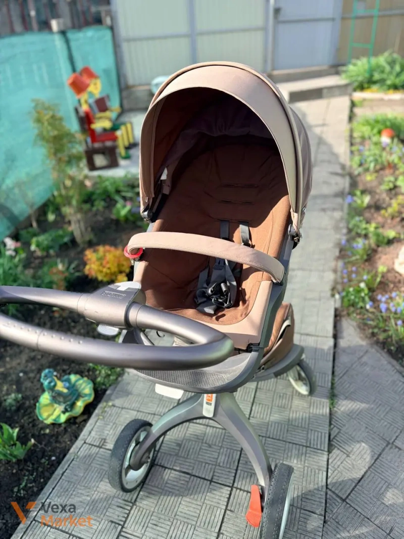 Візок Stokke 2в1 (люлька + прогулянковий блок) — фото 6