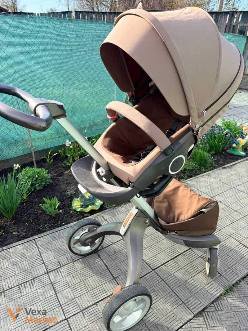 Візок Stokke 2в1 (люлька + прогулянковий блок) — фото 7