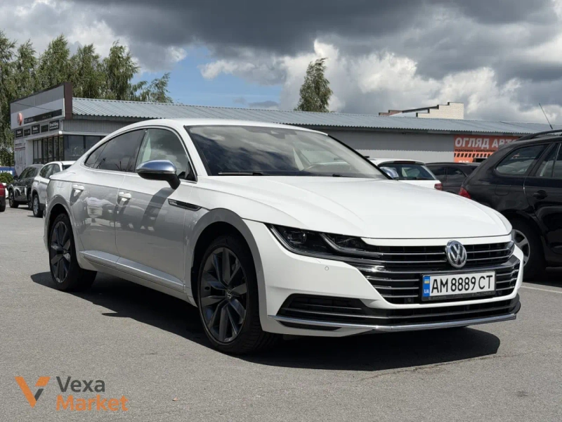 Volkswagen Arteon 2018 2.0 л Бензин Автомат Повний Білий — фото 2