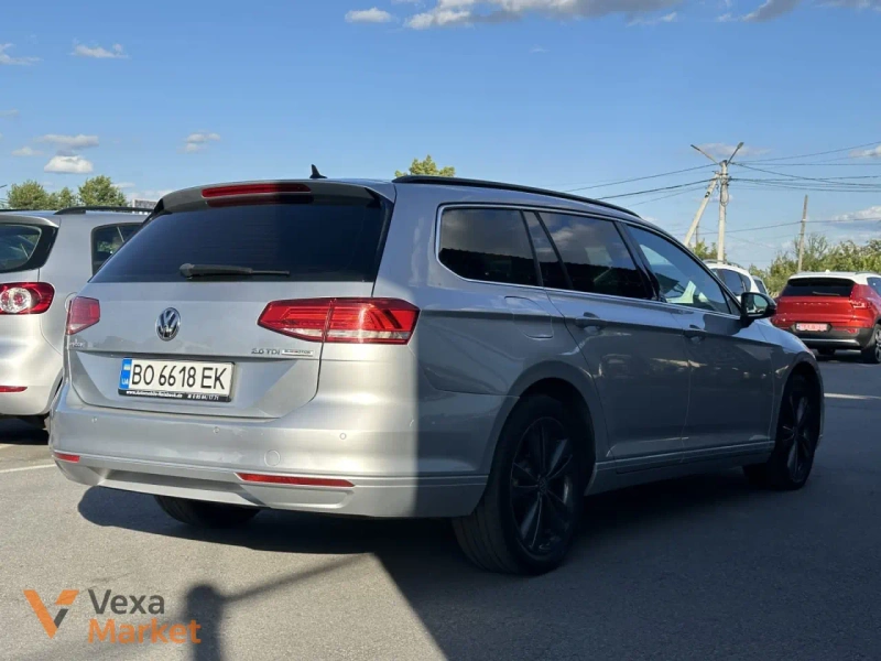Volkswagen Passat 2015 Дизель 2.0 л. Сірий — фото 3
