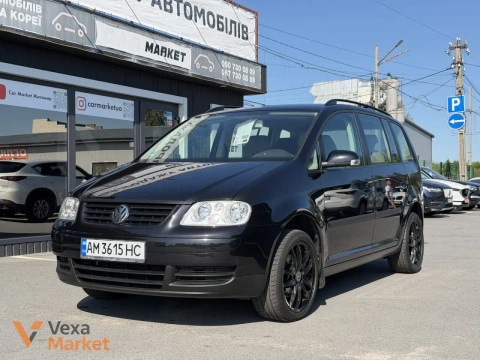 Volkswagen Touran I покоління 2004 Дизель 1.9 л Чорний