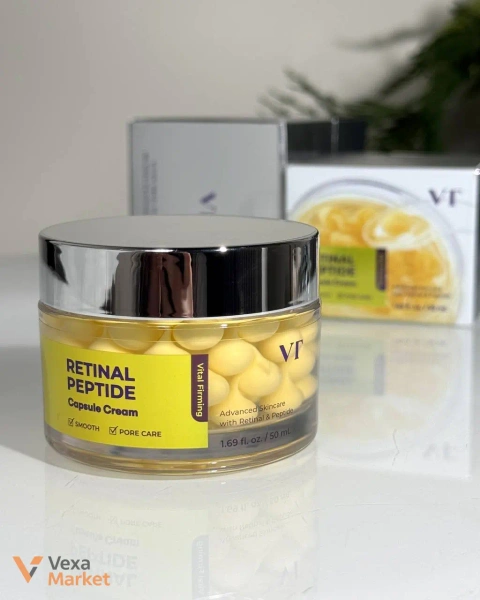 VT Cosmetics Retinal Peptide Capsule Cream омолоджуючий крем-гель з пептидами 50 мл