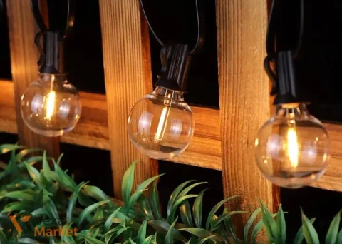 Вулична світлодіодна ретро-гірлянда G40 LED Light Chain