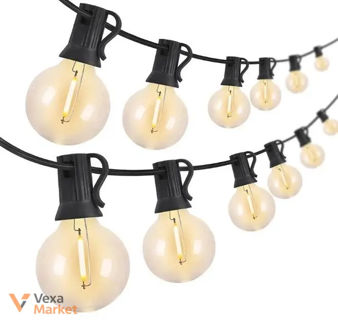Вулична світлодіодна ретро-гірлянда G40 LED Light Chain — фото 2