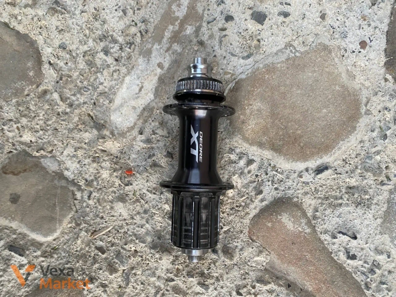 Задня втулка Shimano Deore, задній перемикач Shimano Deore, ротор Center Lock 160 мм — фото 3
