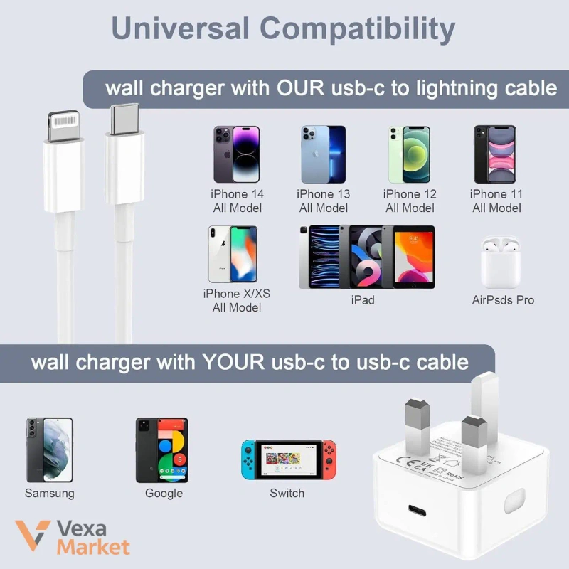 Зарядний пристрій USB - Lightning — фото 3