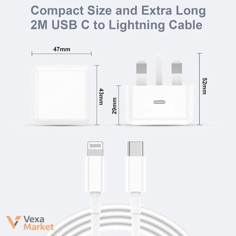 Зарядний пристрій USB - Lightning — фото 4