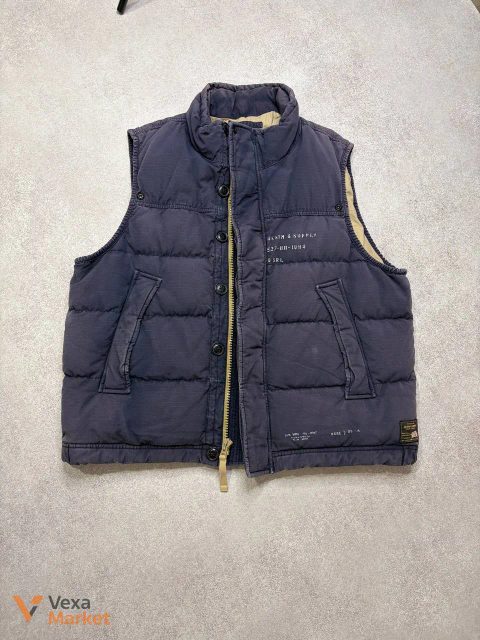 Жилет Ralph Lauren Denim & Supply Military Distressed Down Vest Jacket XL