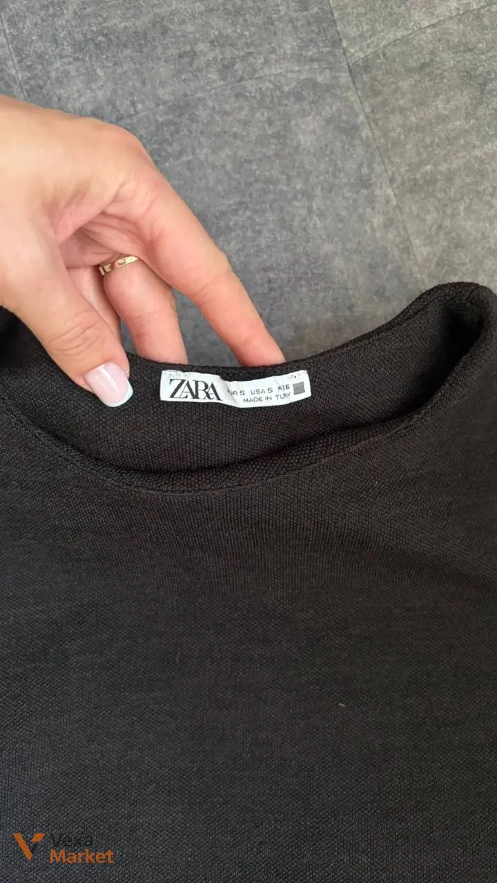 Жилетка Zara жіноча чорна S-M — фото 2