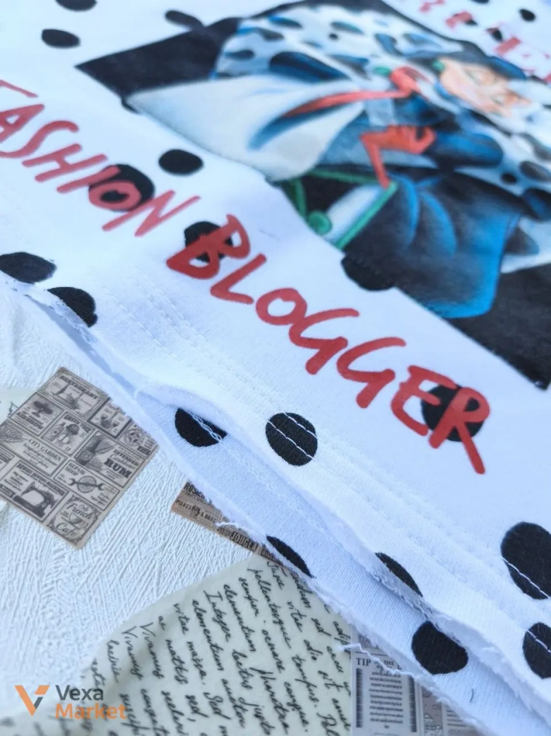 Жіноча кофтинка з принтом Cruella Fashion Blogger — фото 2