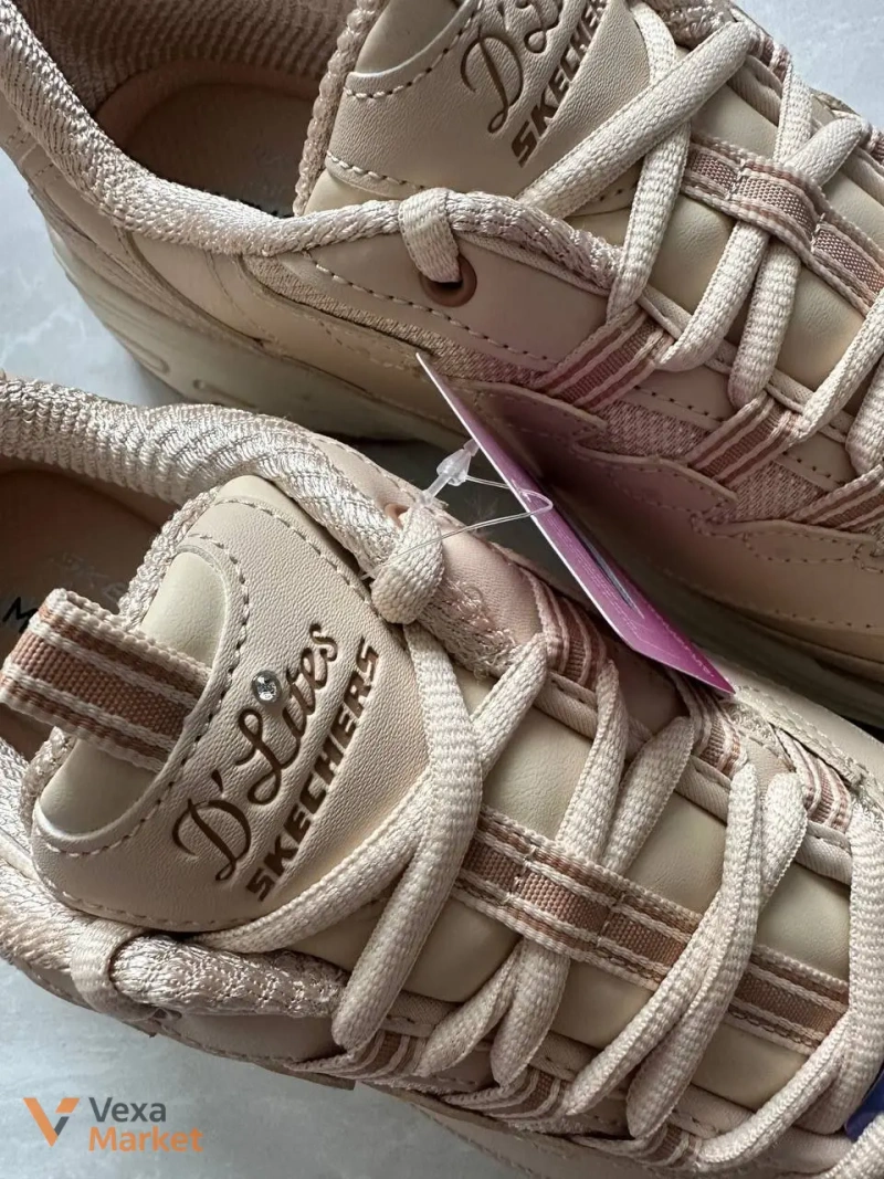 Жіночі кросівки Skechers D'Lites шкіряні з меморі устілкою 28 см — фото 4