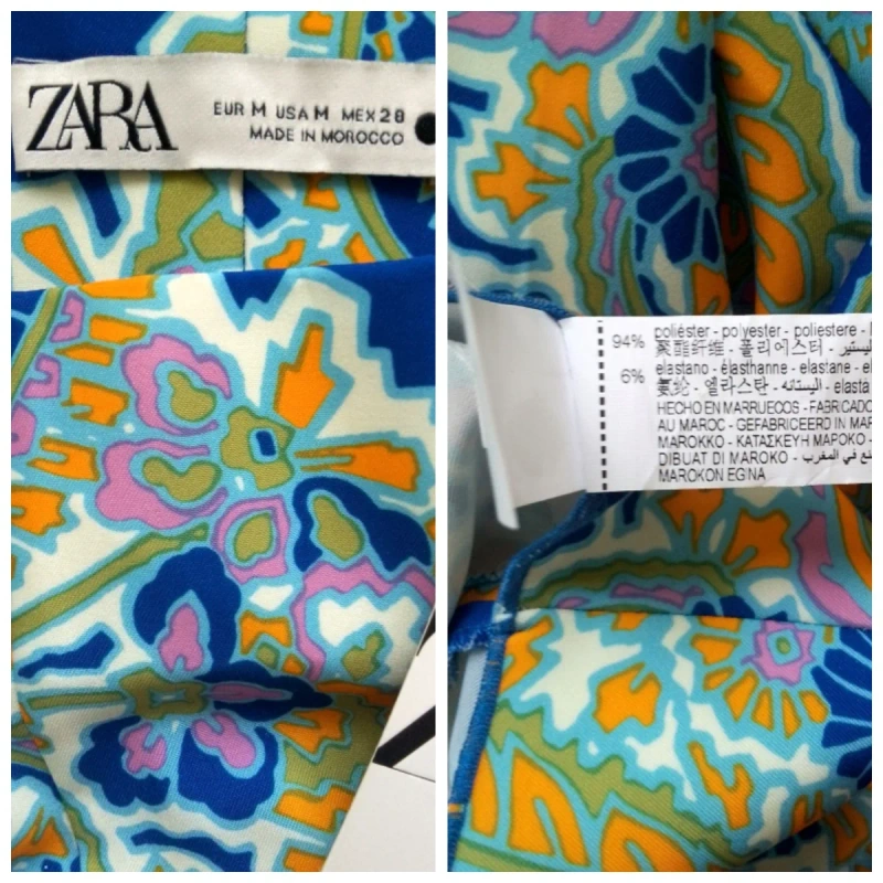 Жіночі широкі брюки Zara р.44-46. — фото 2