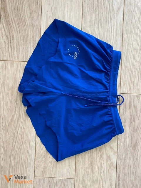 Жіночі шорти Lululemon mile maker run crew graphic woven high-rise short S
