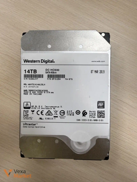 Жорсткий диск Western Digital DC HC530 14TB SATA 6Gb/s 7200 RPM