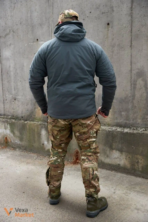 Зимова куртка YINREN олива, чорна, мультикам, сіра