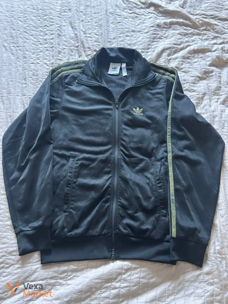 Zip-hoodie Adidas чорний розмір S — фото 2