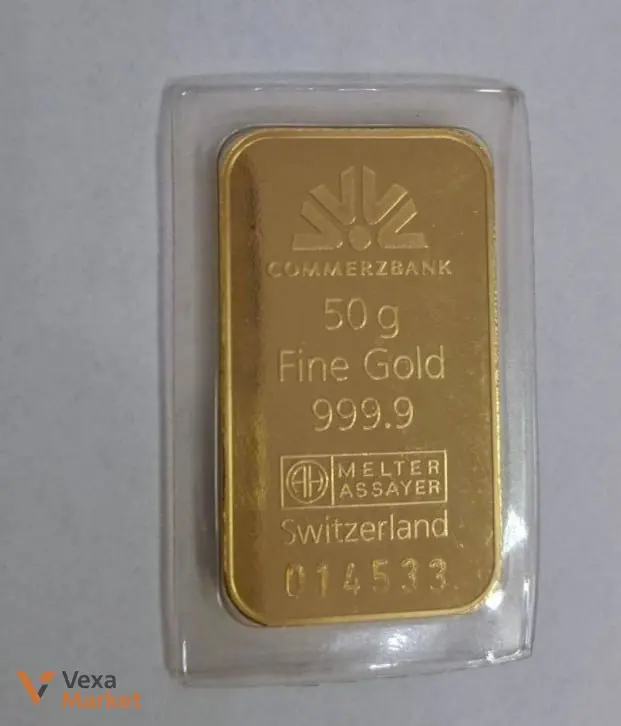 Золоті зливки 50 г Argor/Credit Suisse/Commerzbank/Valcambi/Umicore/PAMP/Münze — фото 6