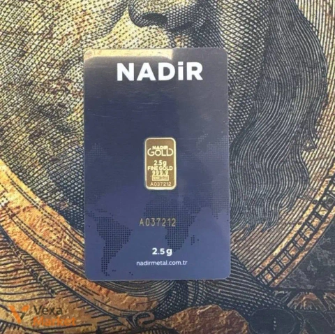 Золоті зливки Nadir Gold та Credit Suisse з пошкодженою упаковкою