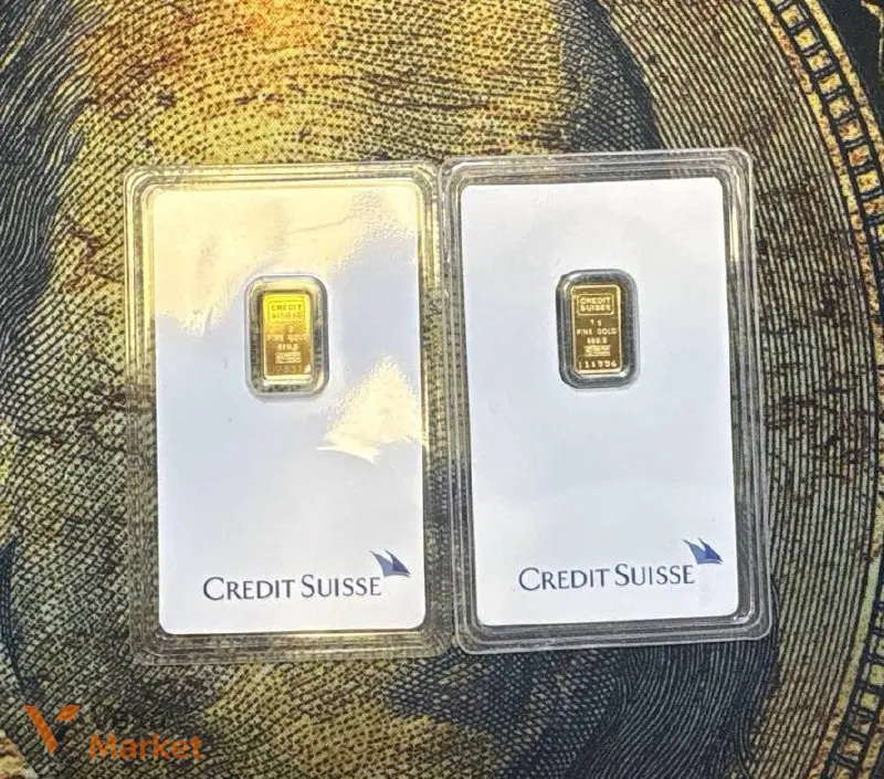 Золоті зливки Nadir Gold та Credit Suisse з пошкодженою упаковкою — фото 5