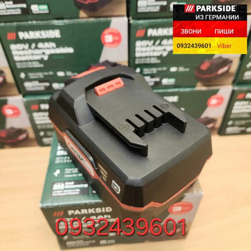 07/25 рік Акумулятор 4А 20в для инструмента Parkside PAP 20 B3 батарея — фото 4