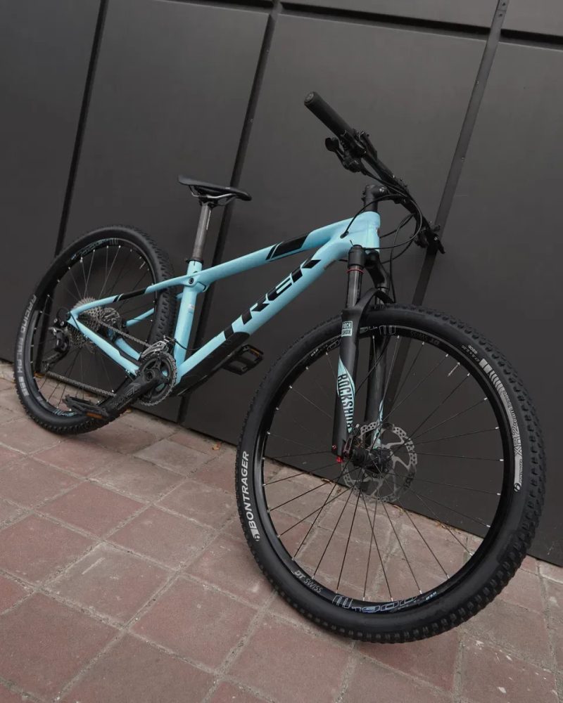 10.5Kg! Карбоновий TREK PROCALIBER 9.7 (S) 2018 / REBA / XT DEORE / DT SWISS кроскантійник МТВ велосипед жіночий — фото 2