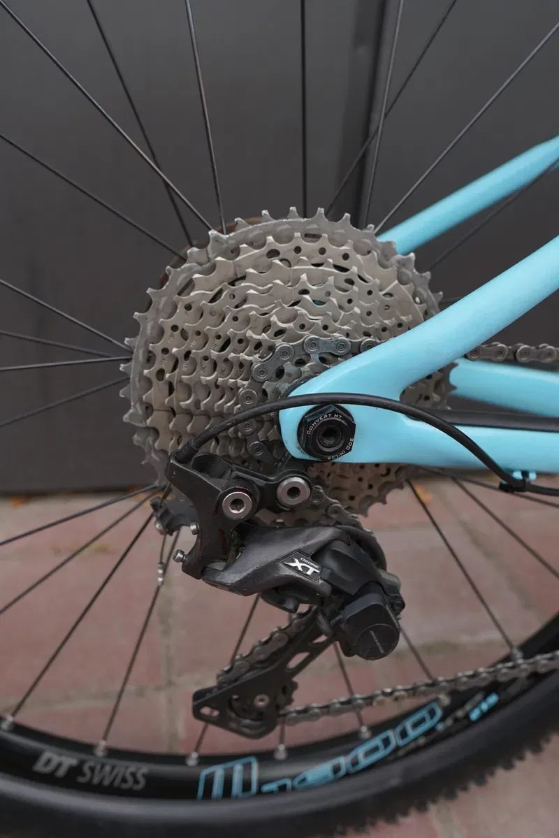 10.5Kg! Карбоновий TREK PROCALIBER 9.7 (S) 2018 / REBA / XT DEORE / DT SWISS кроскантійник МТВ велосипед жіночий — фото 3
