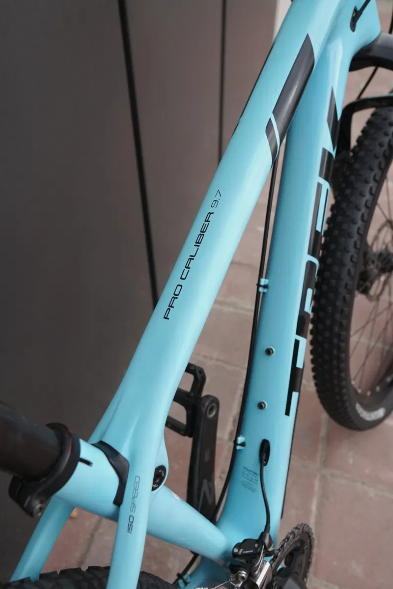 10.5Kg! Карбоновий TREK PROCALIBER 9.7 (S) 2018 / REBA / XT DEORE / DT SWISS кроскантійник МТВ велосипед жіночий — фото 6