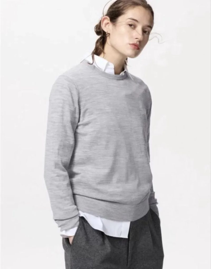 100% вовна мериноса Uniqlo светр uniqlo , джемпер Uniqlo, гольф Uniqlo, водолазка Uniqlo — фото 2