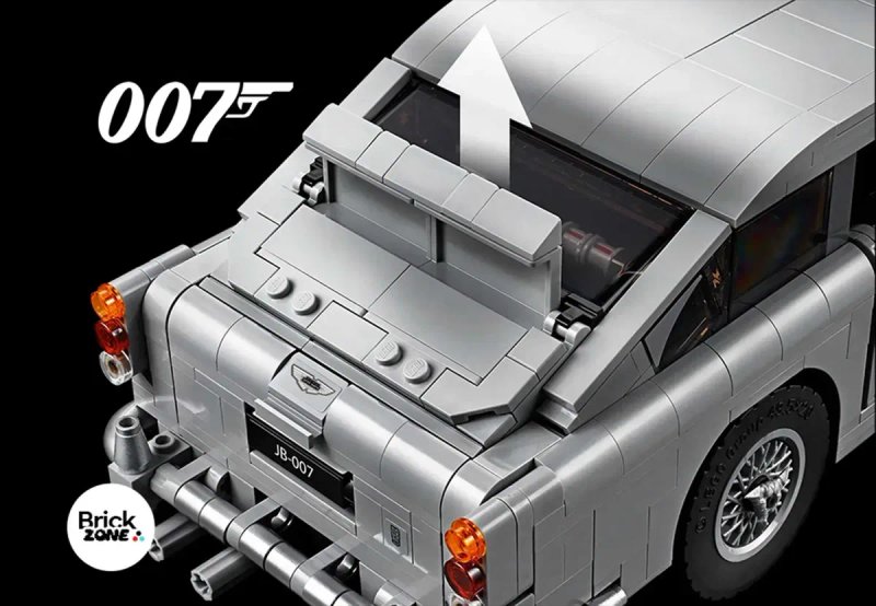 ‼️1295 деталей‼️Конструктор Aston Martin DB5 James Bond 007 (10262)‼️В КОРОБОЧЦІ — фото 4
